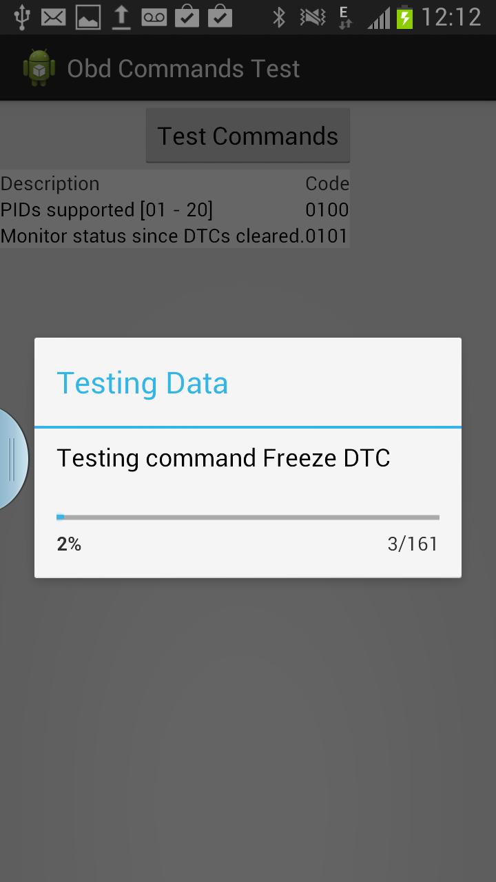 OBD Commands Test