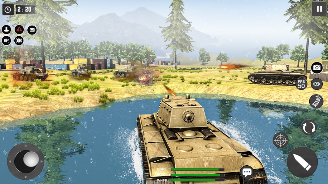 World Tanks War: Offline Games