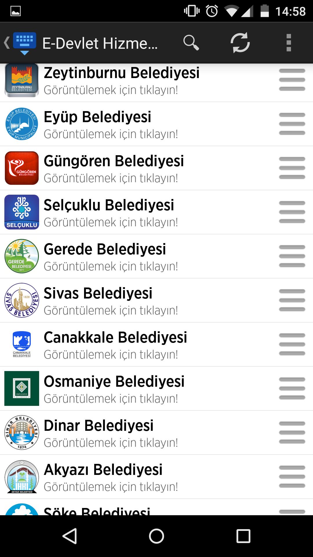 Turkey e-Government Apps