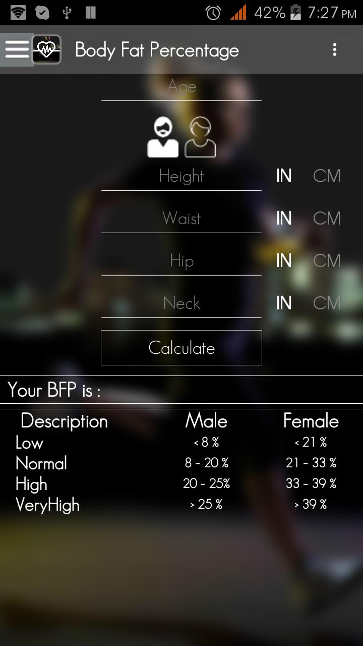 Calorie Calculator
