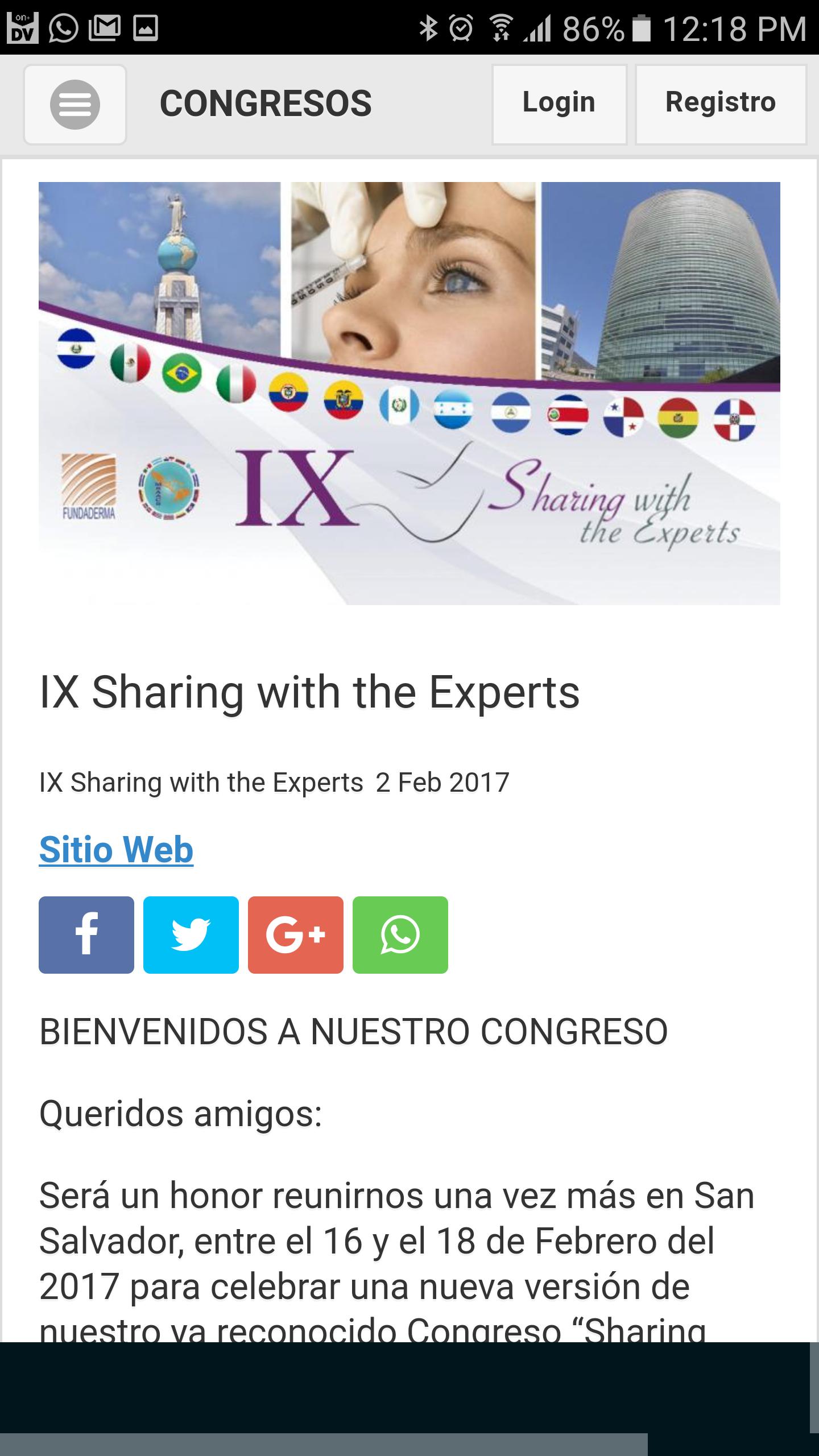 Congresos