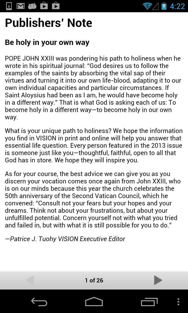 Vision