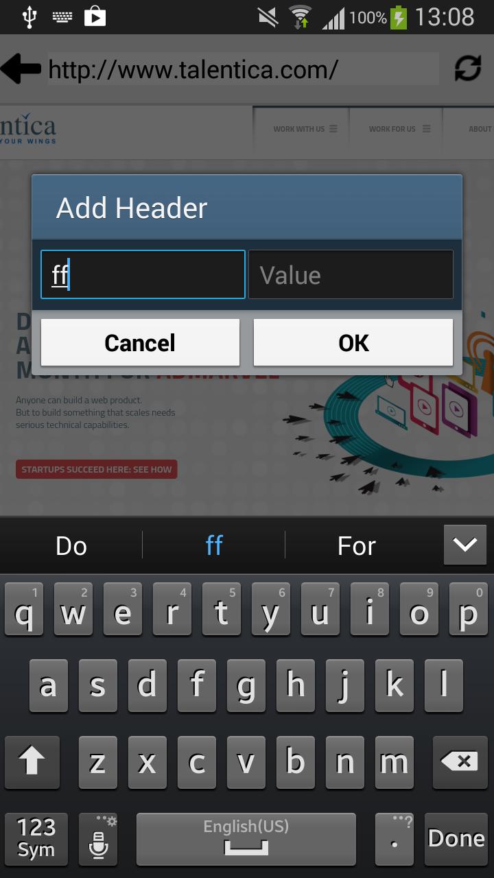 Header Modifier