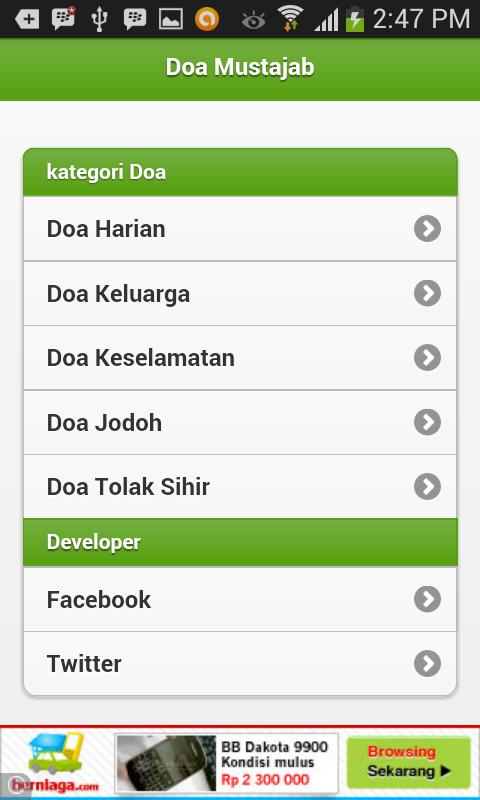 Doa Mustajab Harian