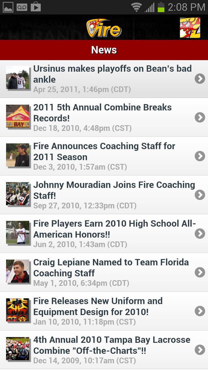 Fire Lacrosse