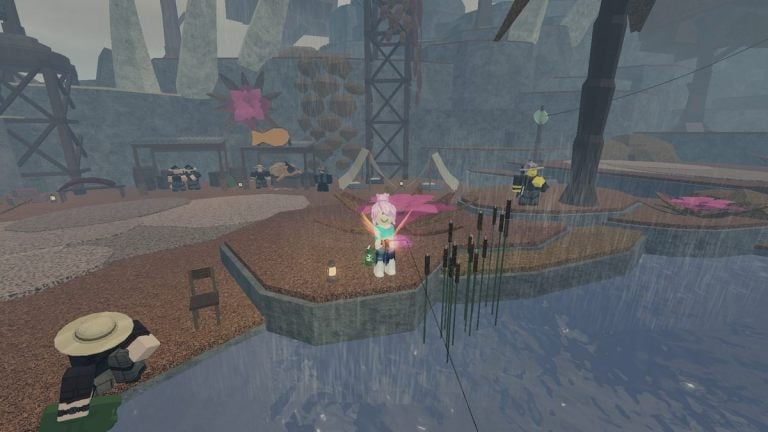 Lokasi leveling terbaik di Fisch