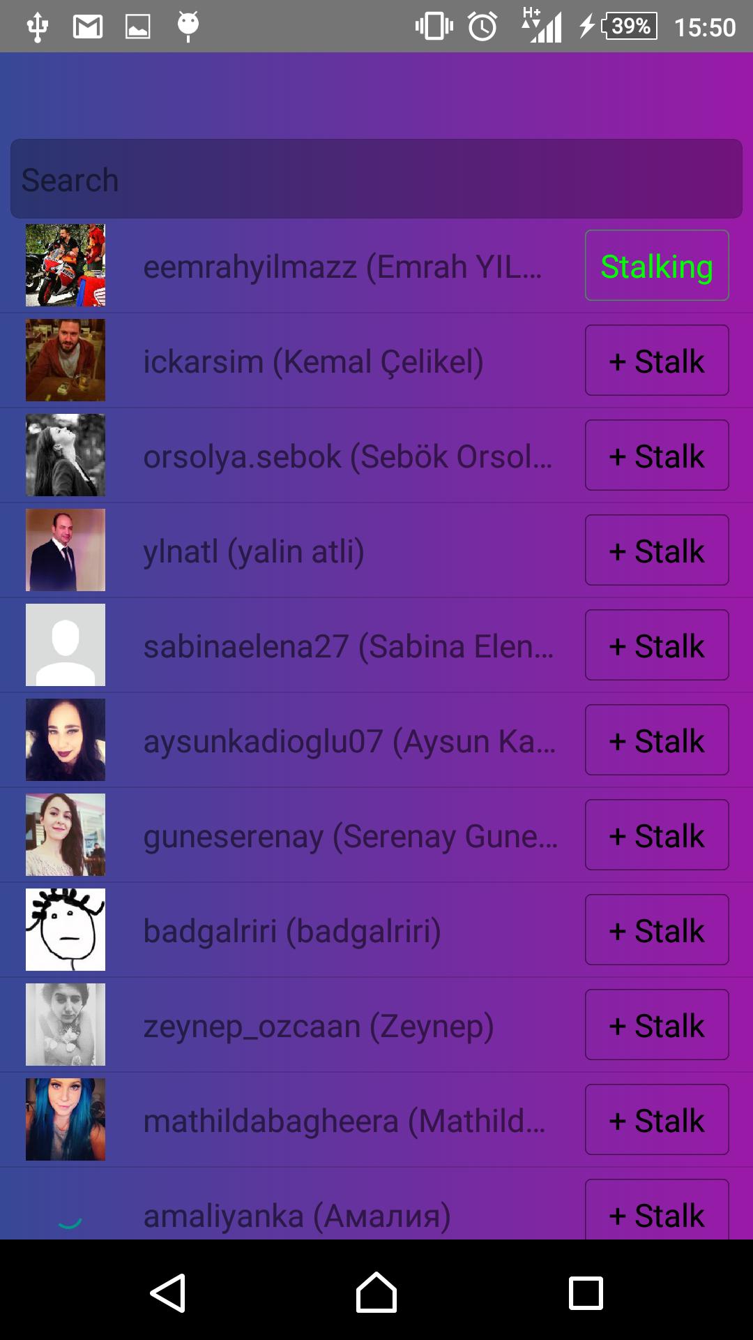 Instastalk