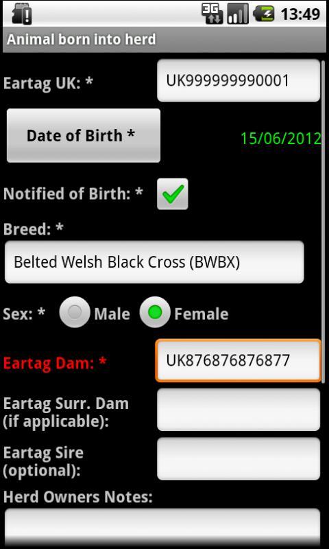 HERDit - Bovine Herd Register