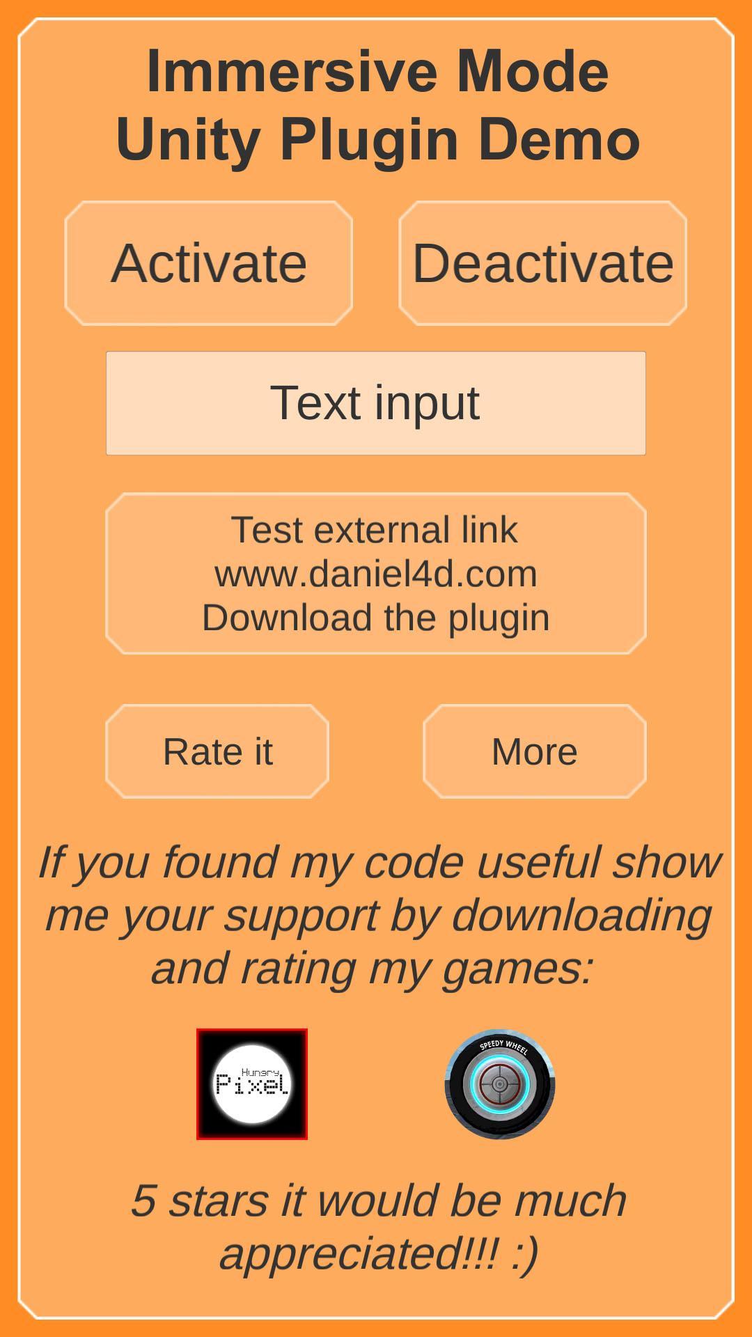 Immersive Mode