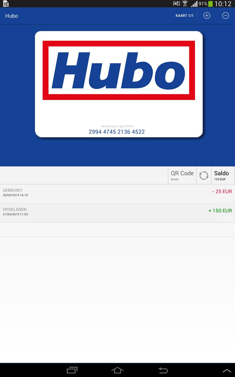 Hubo Cadeaukaart