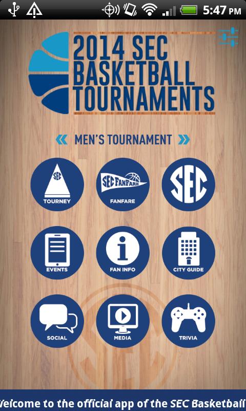 SEC Basketball Tournaments