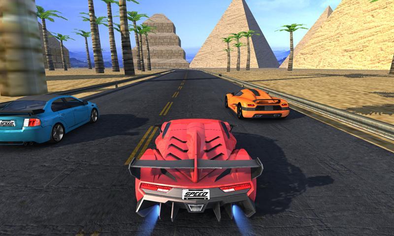 Egyptian Monuments Car Driving