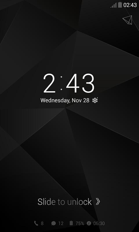 Simple Black Dodol Locker