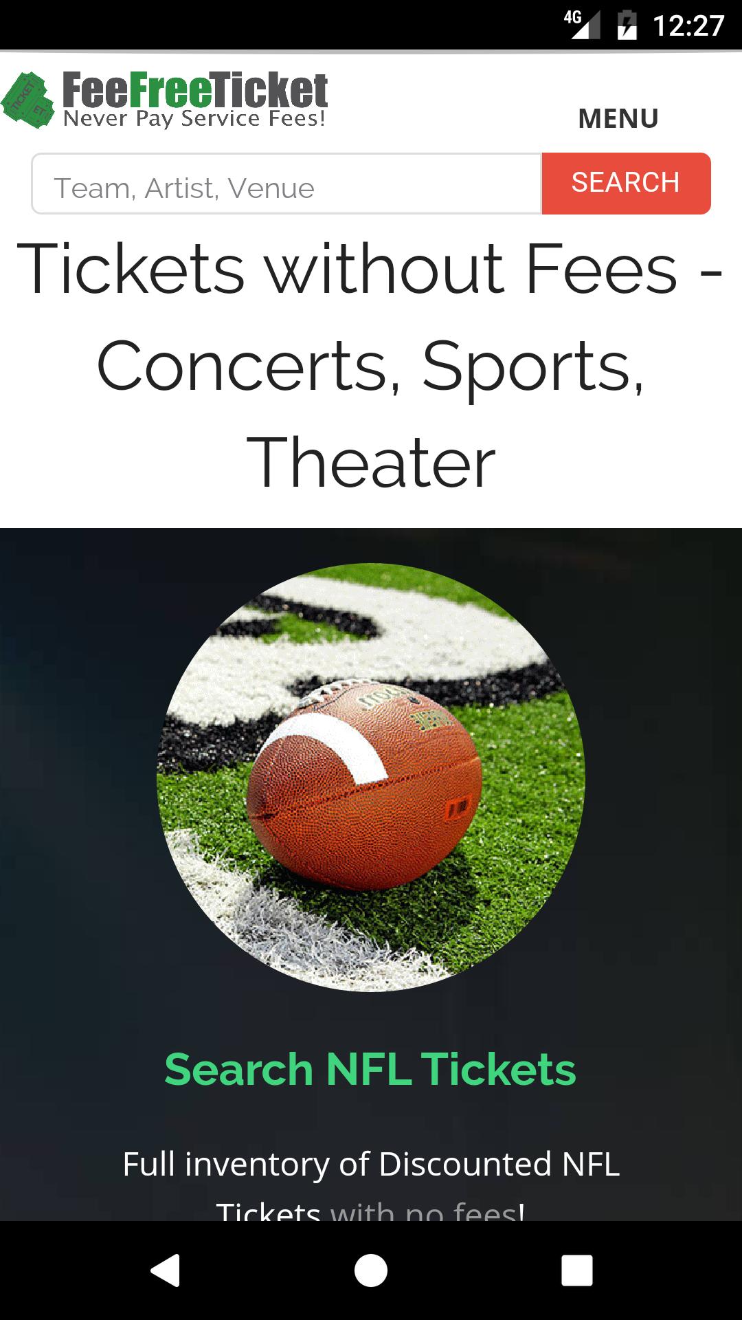 FeeFree Ticket