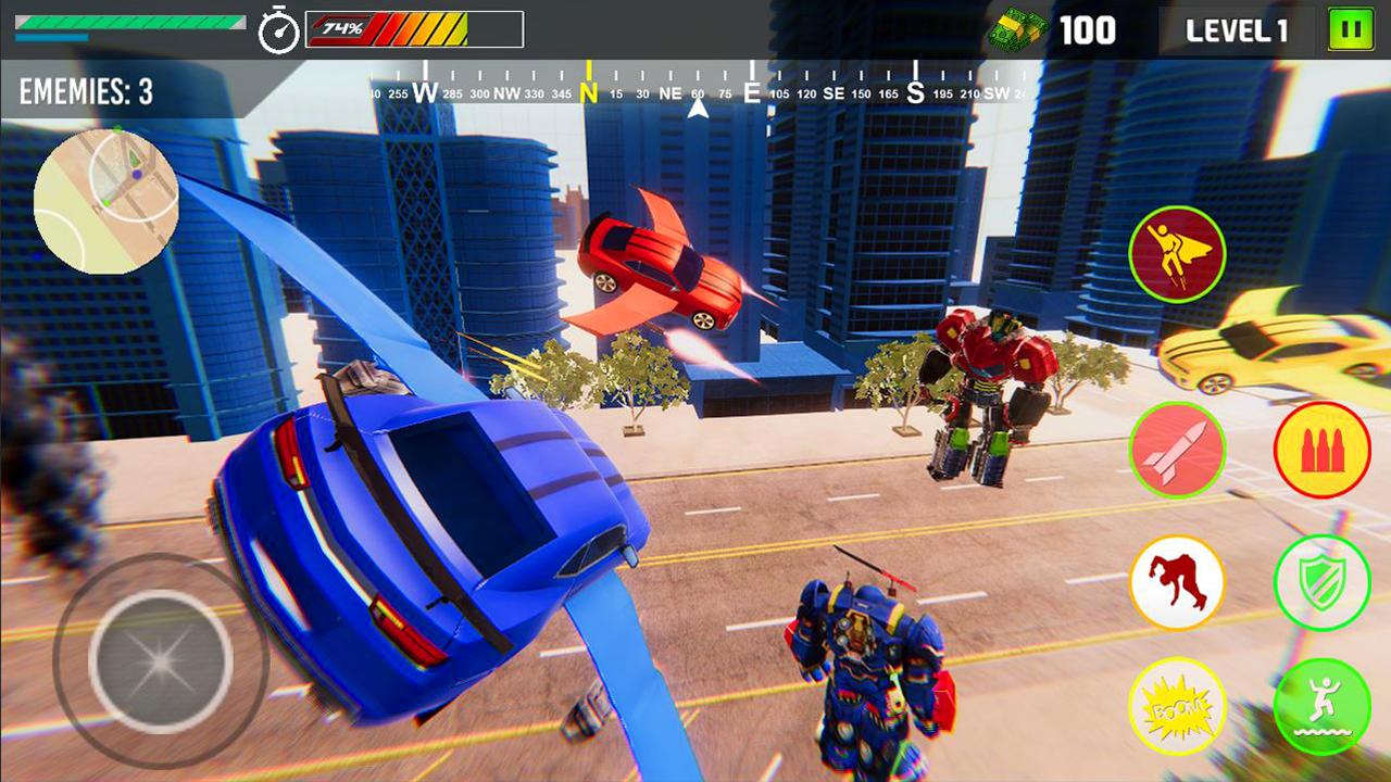 Flying Car Robot