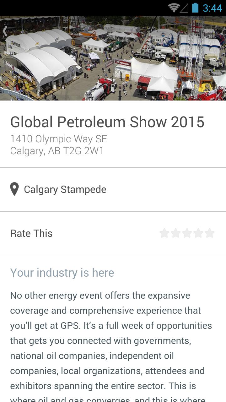Global Petroleum Show 2015