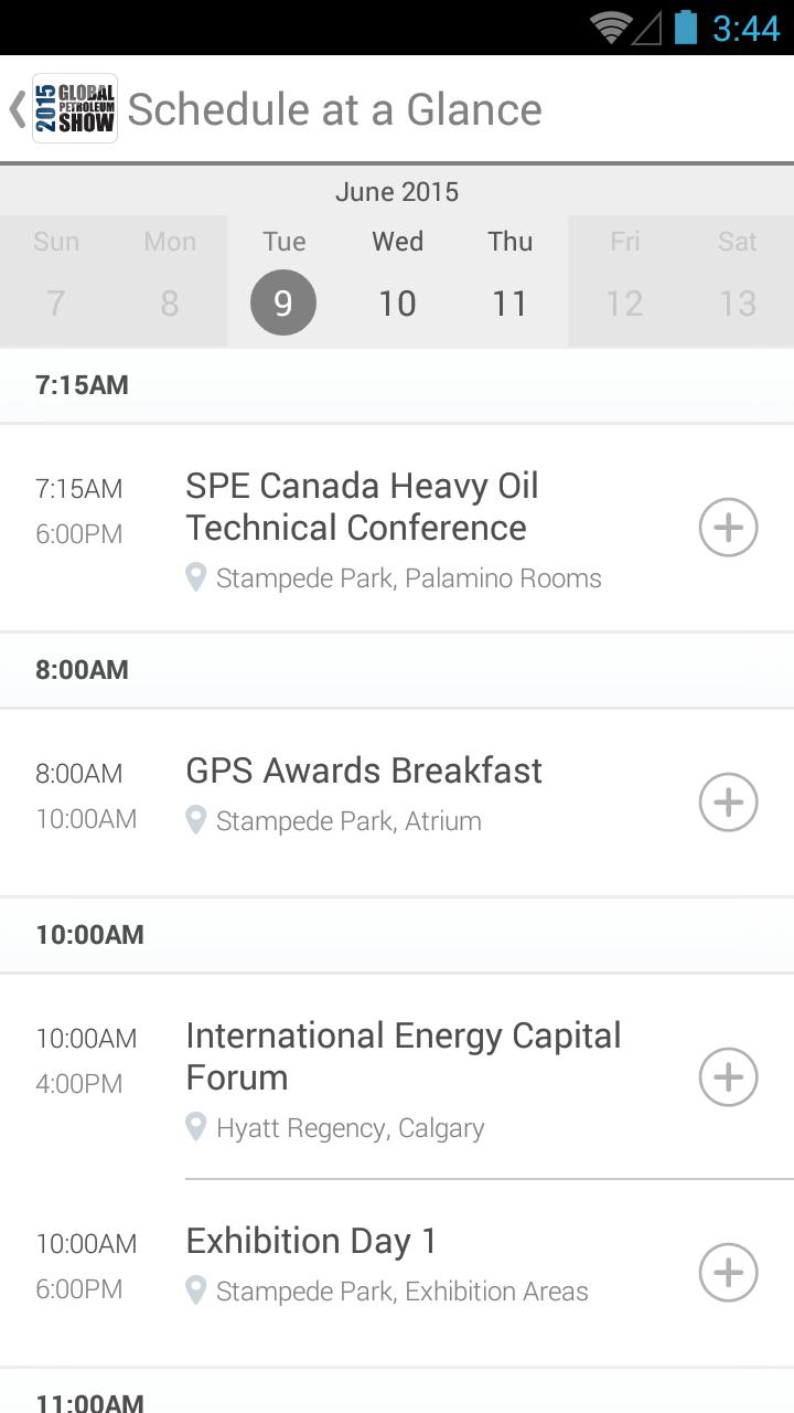 Global Petroleum Show 2015
