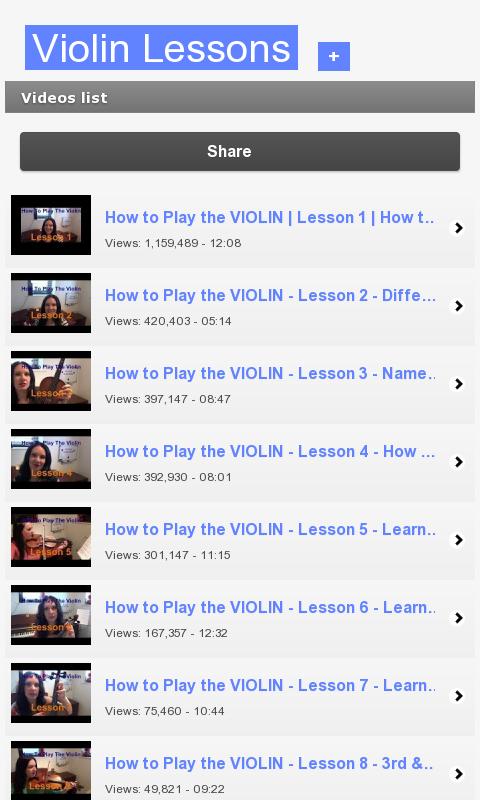 Violin Lessons