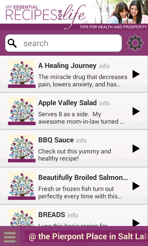 Recipes for Life