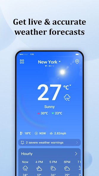 Daily Forecast: Weather&Radar
