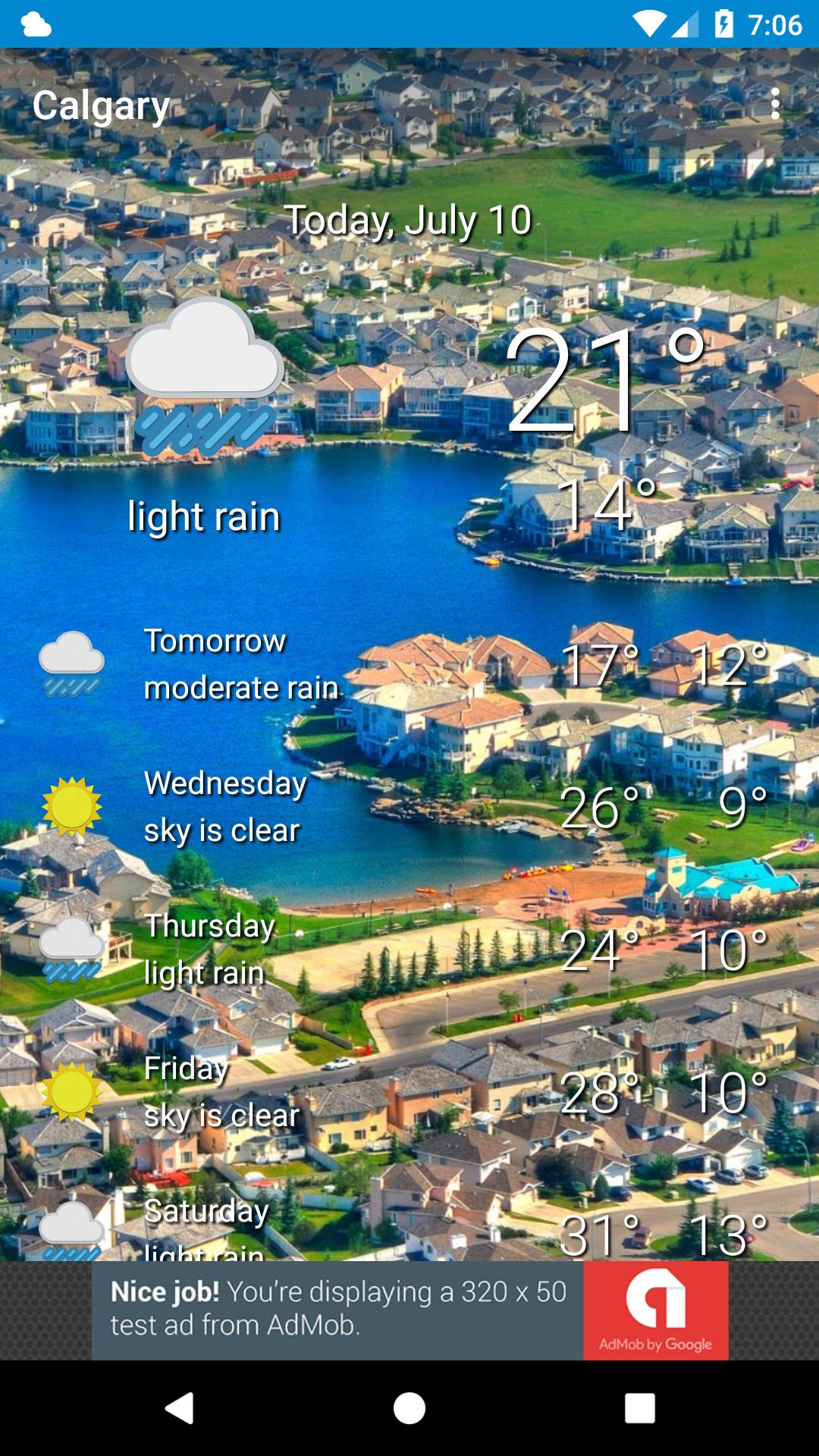 Calgary, Alberta - weather