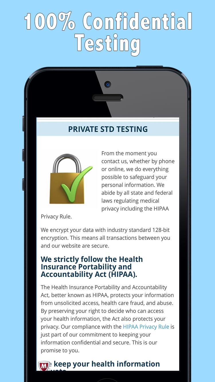 STD Testing Centers Locator