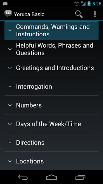 Yoruba Basic Phrases