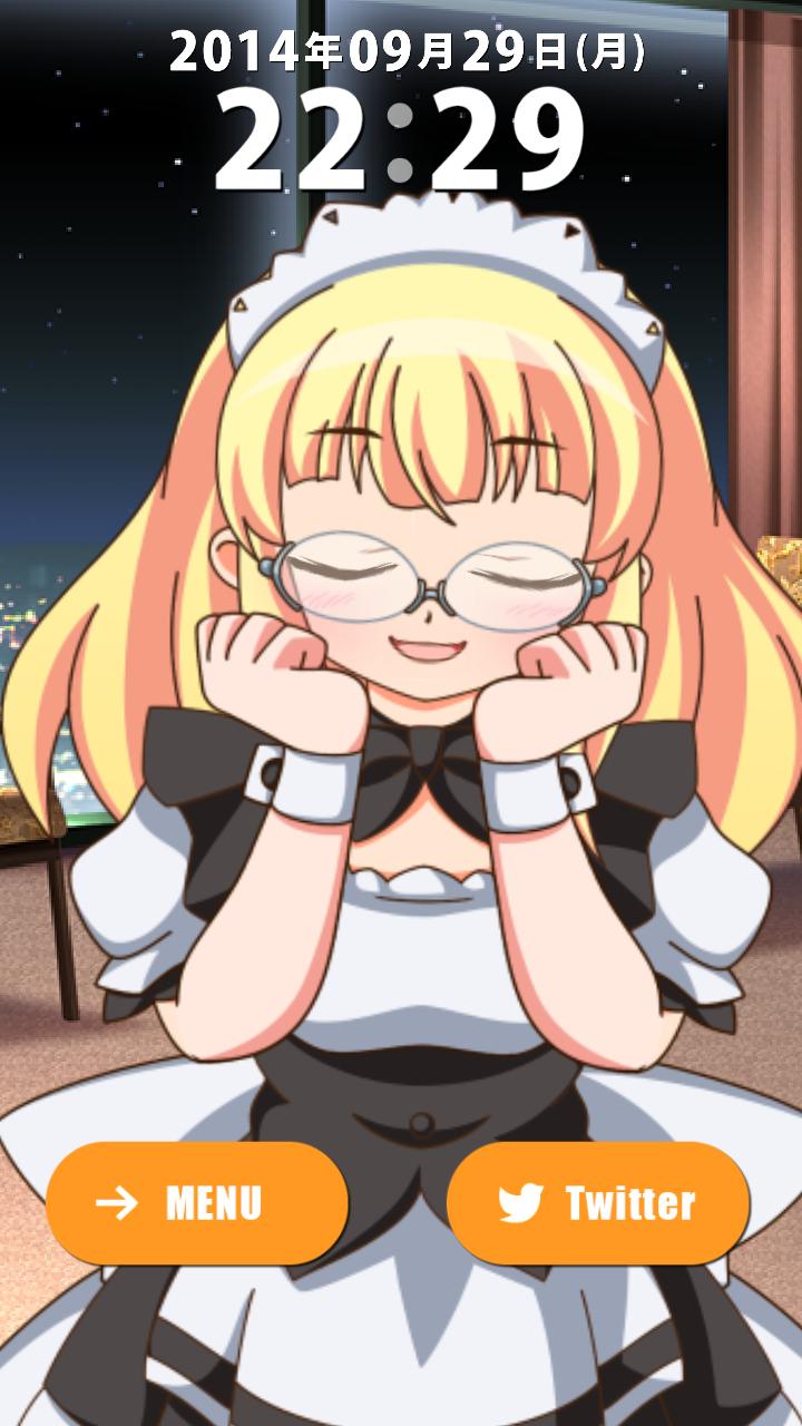Maid-San Clock 2.5D