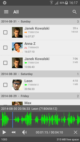 FonTel - Call Recorder