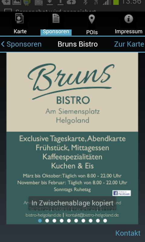 Stadtplan Helgoland