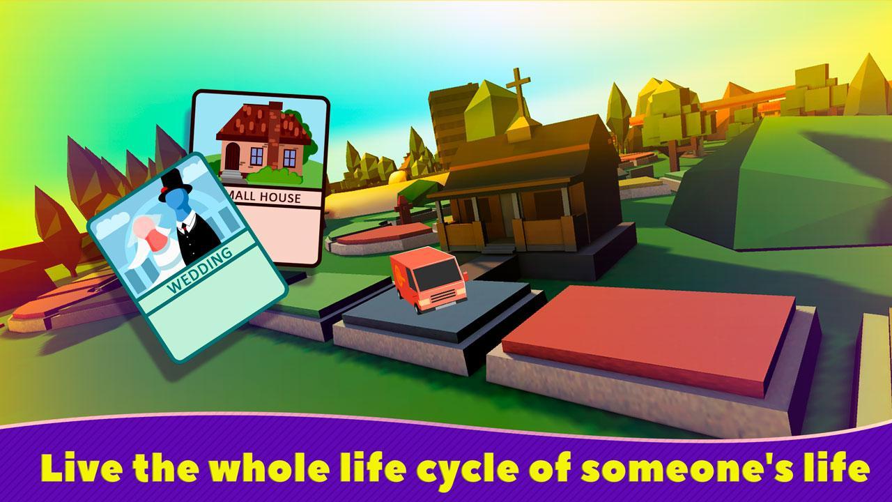 Build Your Stages of Life in Board Game