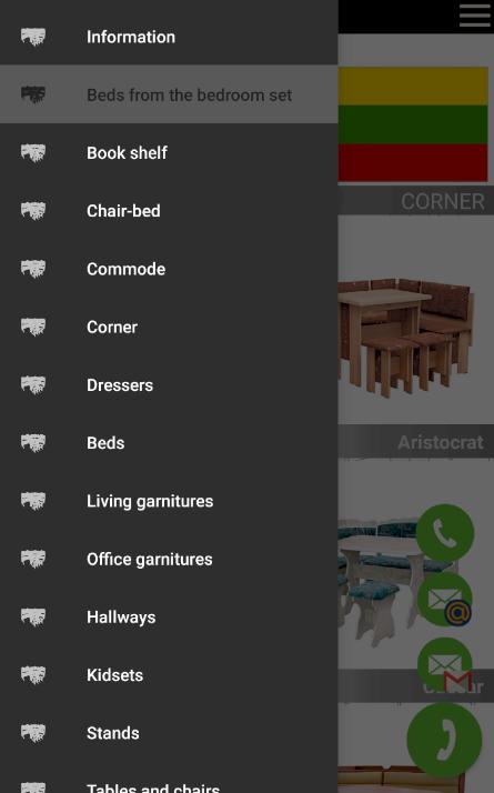 Furniture "AKMENES ROMANAS"