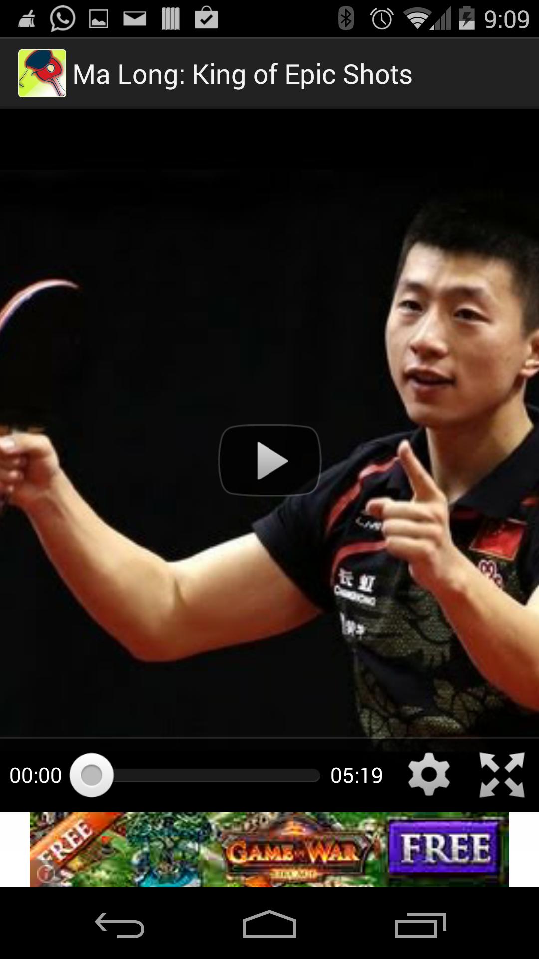 Table Tennis Videos
