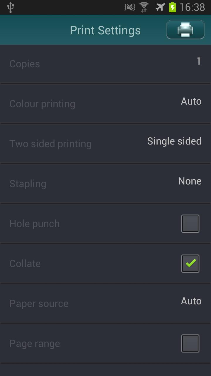mobile PRINT & SCAN