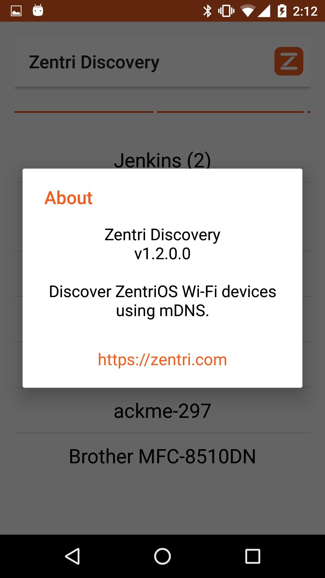 Zentri Discovery