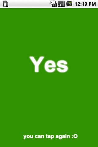Yes or No?
