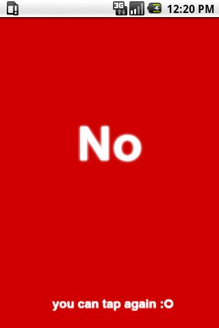 Yes or No?