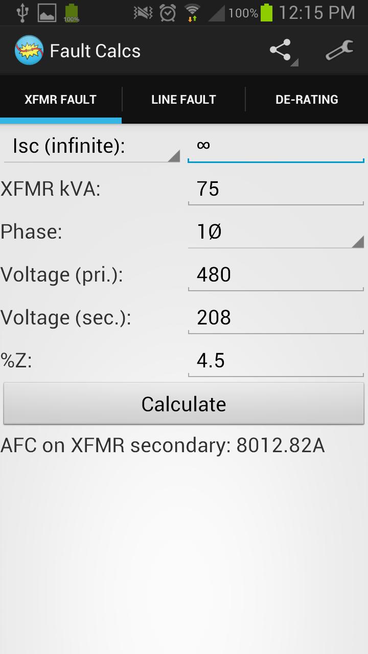 Fault Calculator Free
