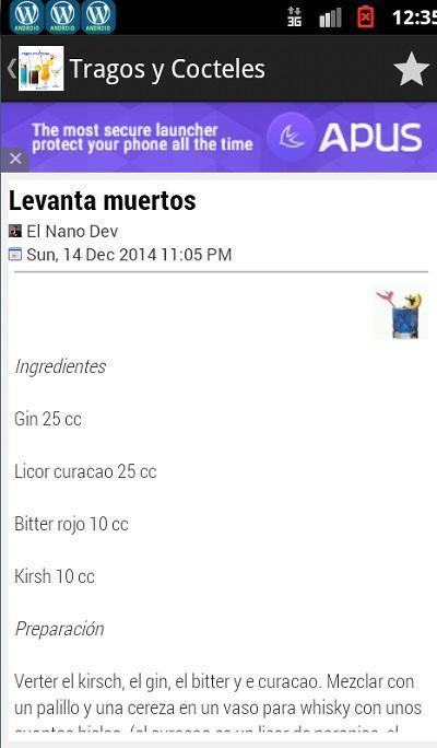 Tragos y Cocteles