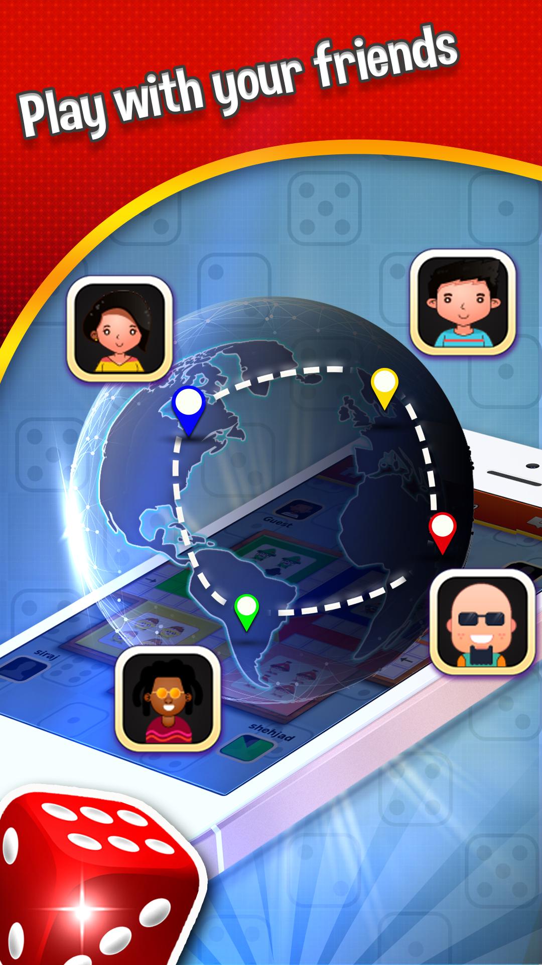 Smart Ludo Multiplayer - 3D Dice