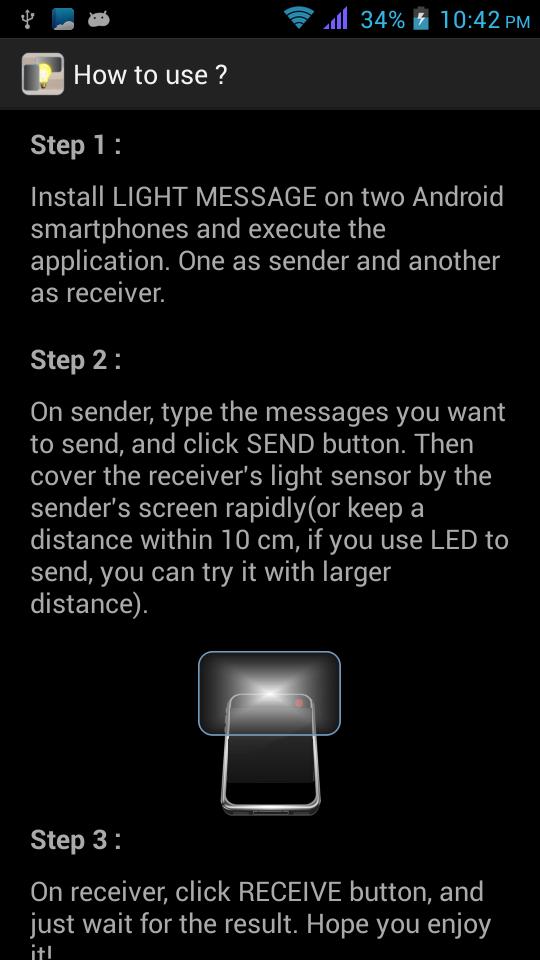 Light Message