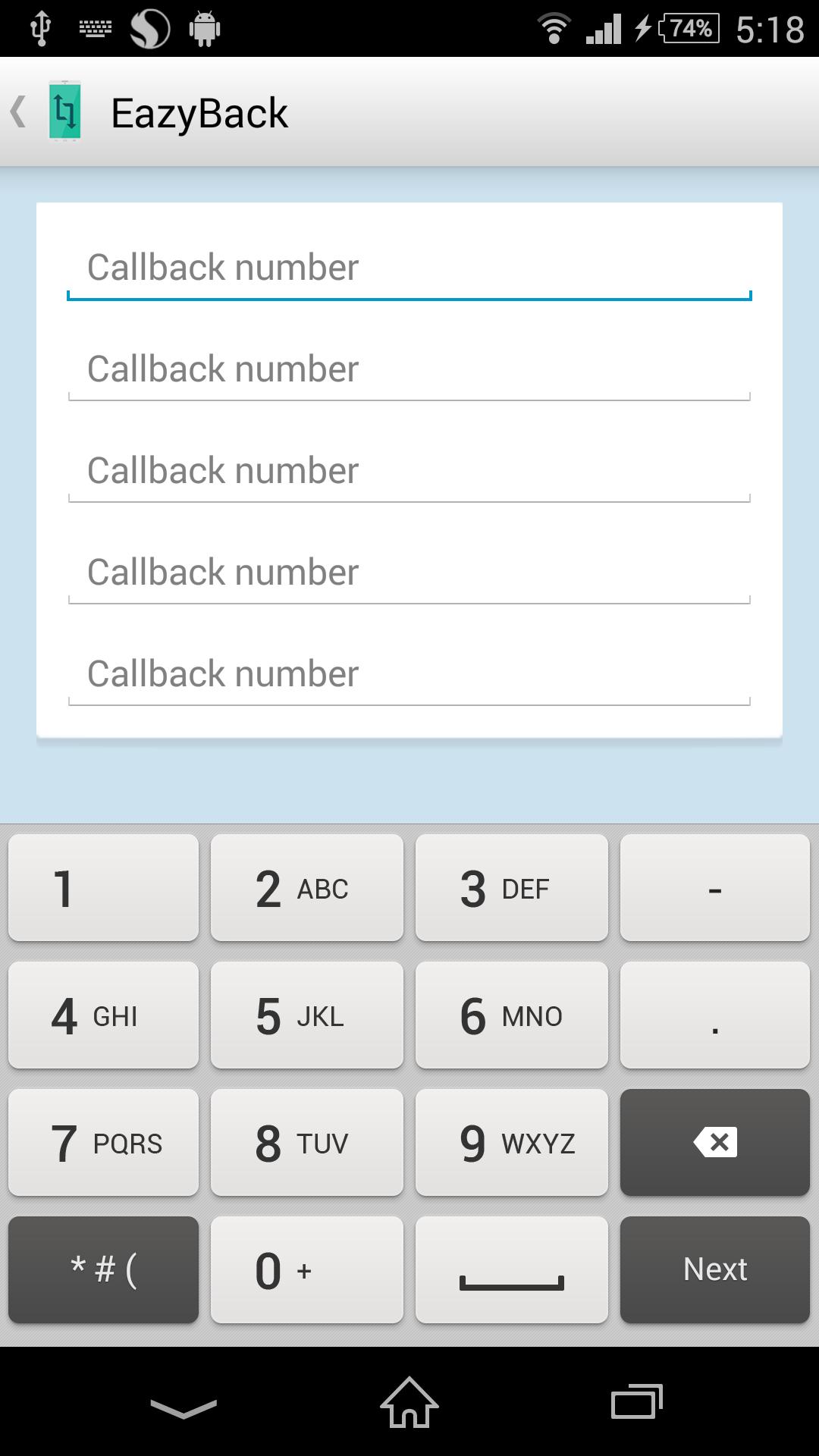 EazyBack