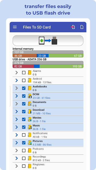 Files To SD Card