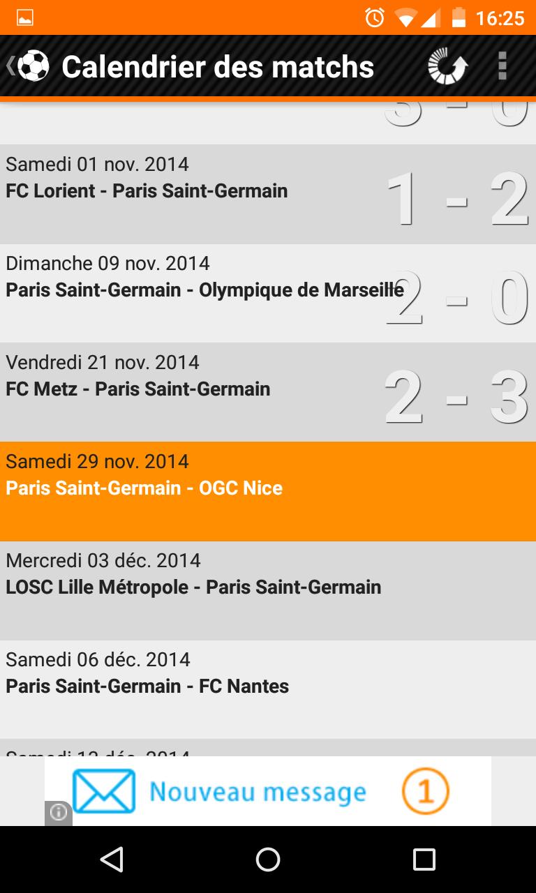 Foot Info Paris