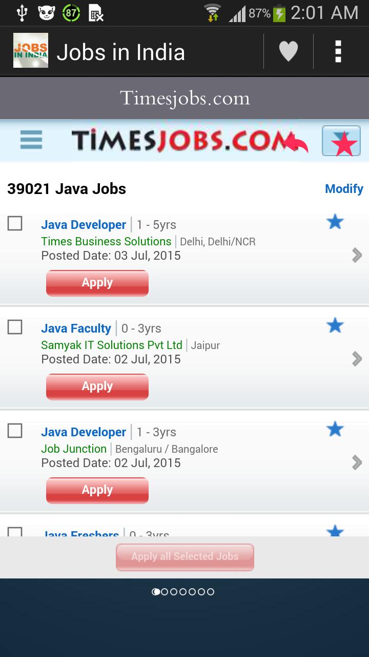 Jobs in India