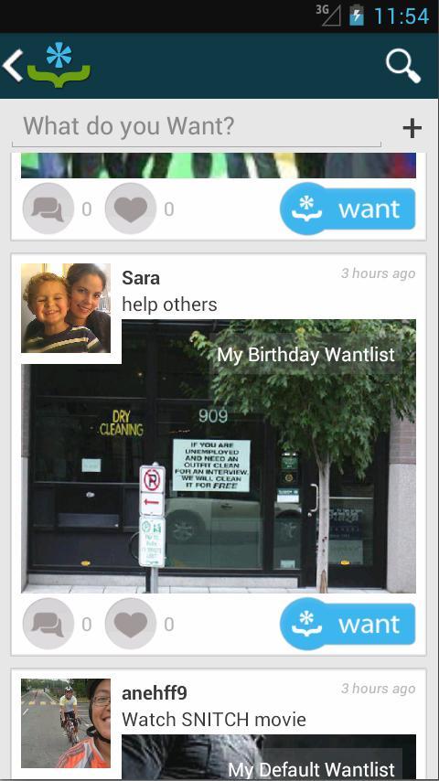 liveWants