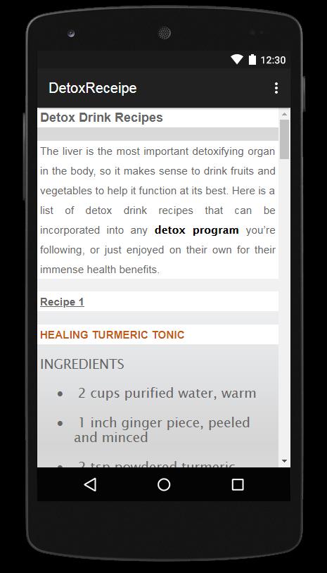 Detox Receipe