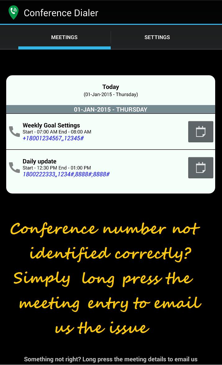 CDialer Conference Call Dialer