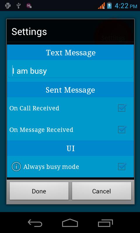 I'm Busy