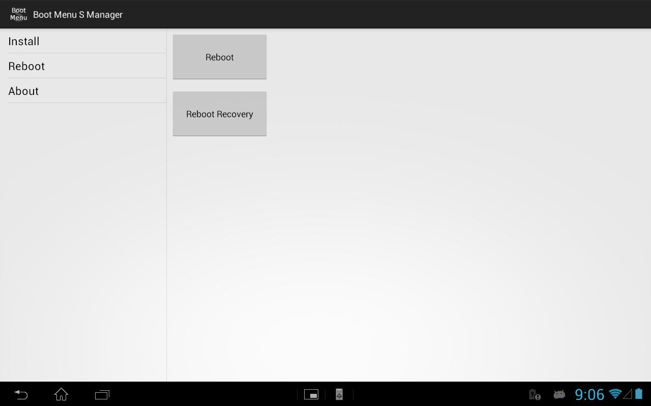 Boot Menu S